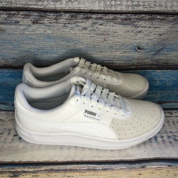 NWB PUMA California Monochrome Women’s White Puma - Picture 3 of 8